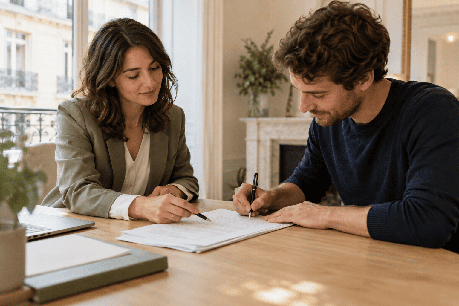 Rédaction du bail d'un appartement en location à Lyon